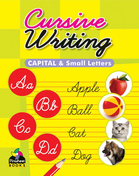 Cursive Writing Book-Small & Capital Letters