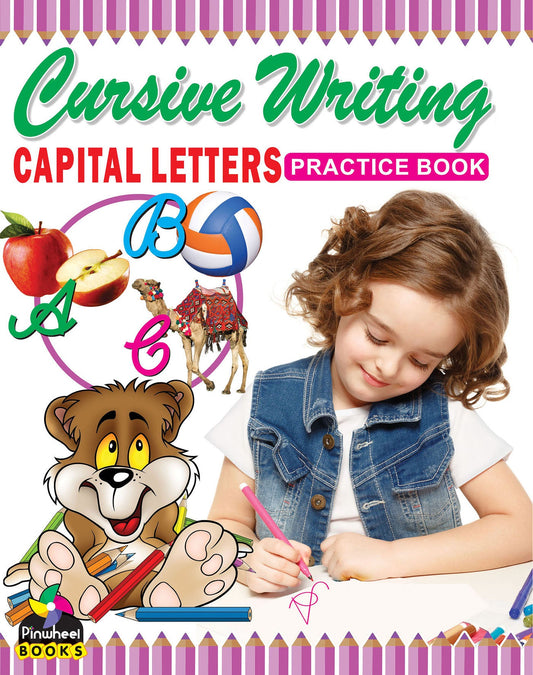 Cursive Writing Capital Letters Practice Book