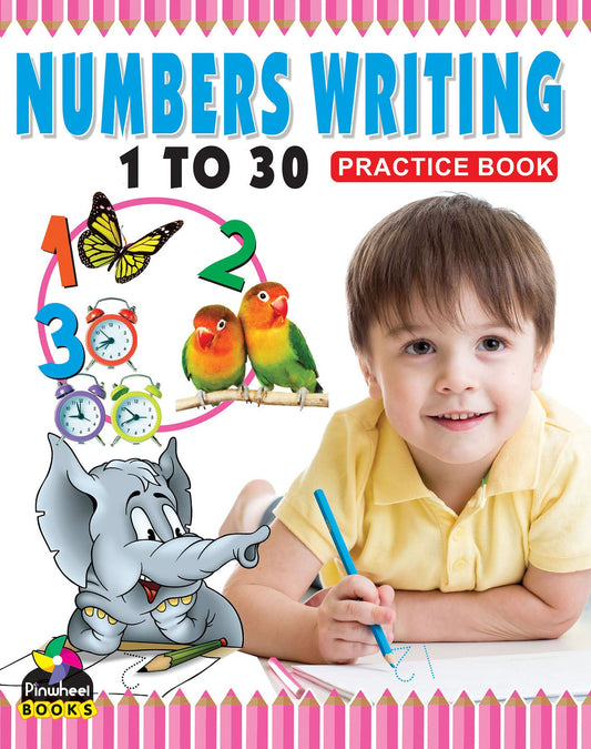 Numbers Writing  1-30 Practice Book